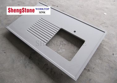 Yüksek Sıcaklık Epoksi Reçine Tezgah / DrainTop, Kimya Laboratuvarı Tezgahı