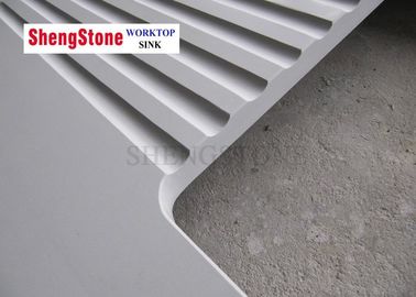 Yüksek Sıcaklık Epoksi Reçine Tezgah / DrainTop, Kimya Laboratuvarı Tezgahı